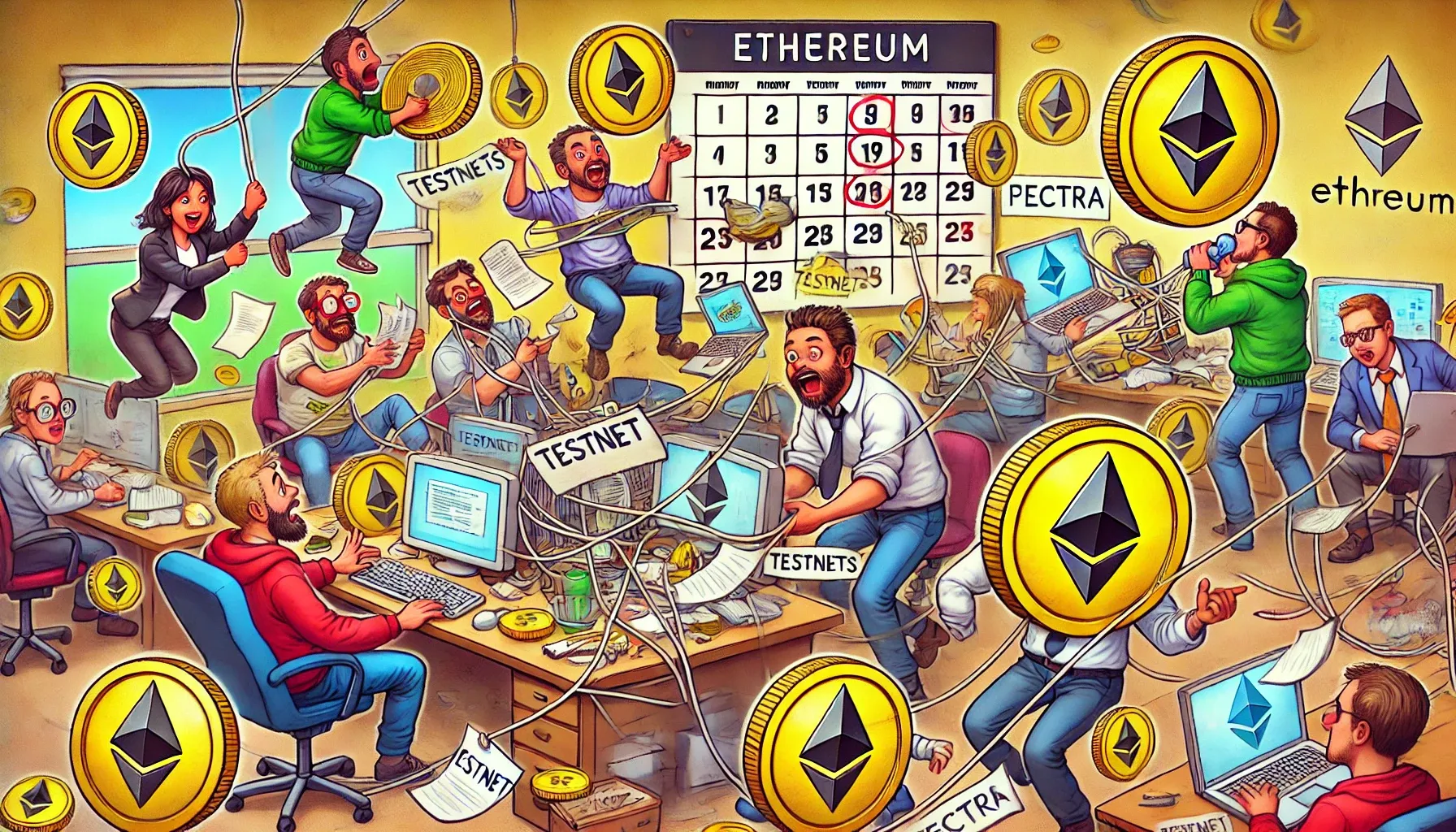 Les développeurs d’Ethereum visent une mise à niveau du mainnet Pectra pour Mars