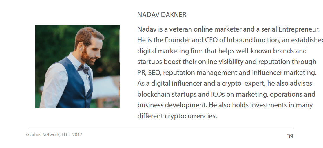 Nadav Dakner and Gladius