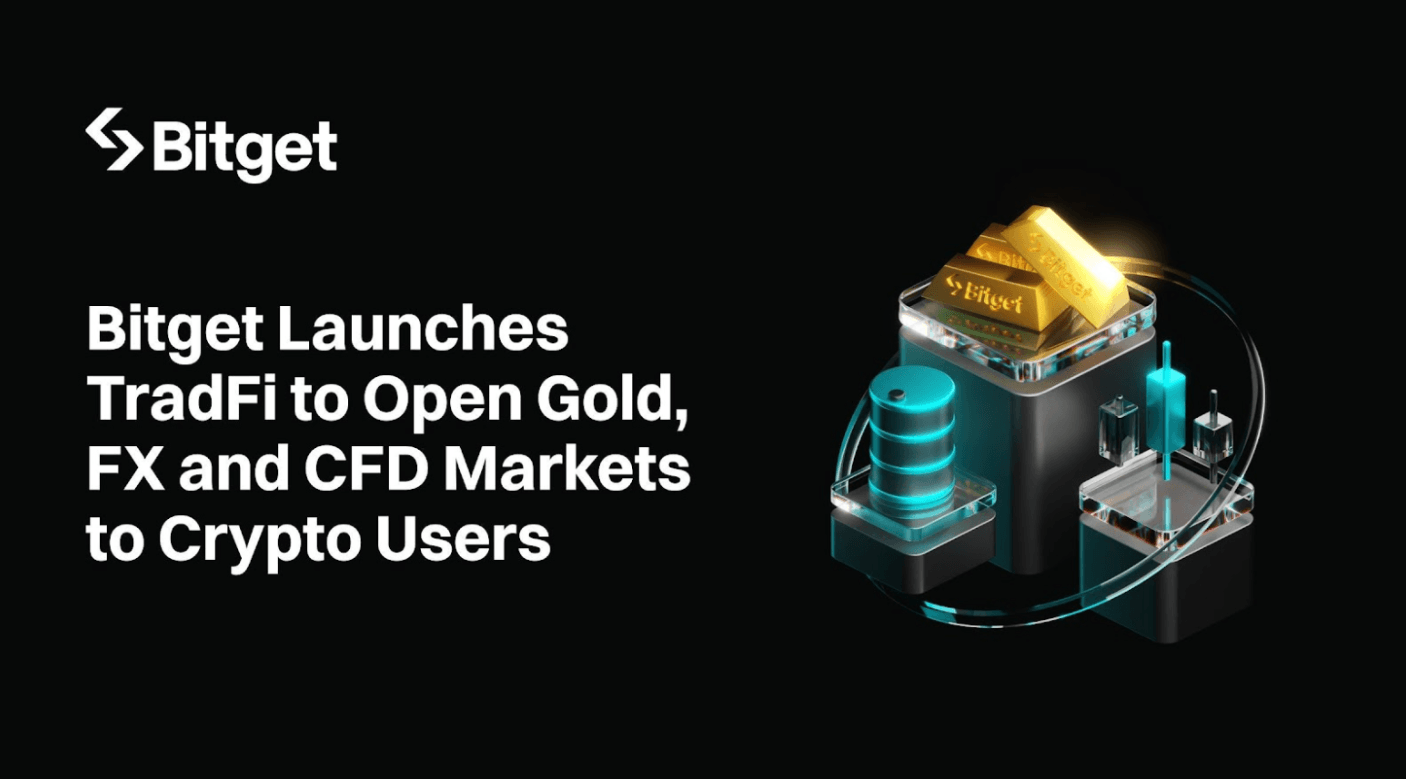 Bitget Launches Gold, Forex and Commodities Markets for Crypto Users
