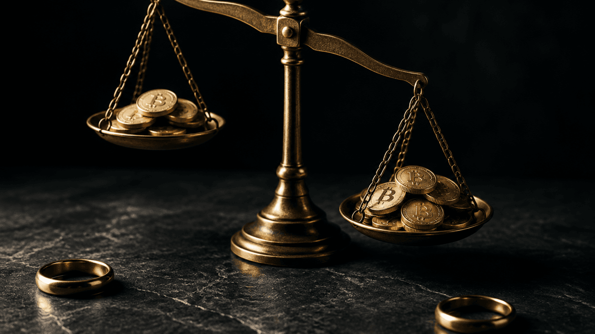 Crypto in a divorce: what happens to bitcoin in the equalisation of accrued gains