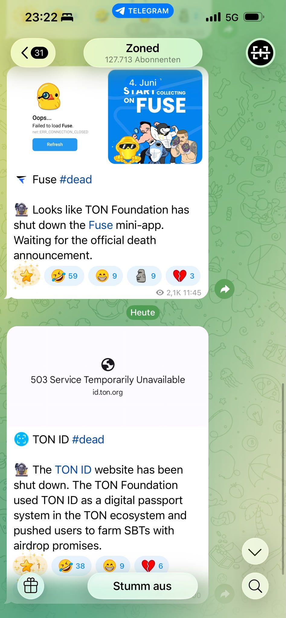 toncoin project dead